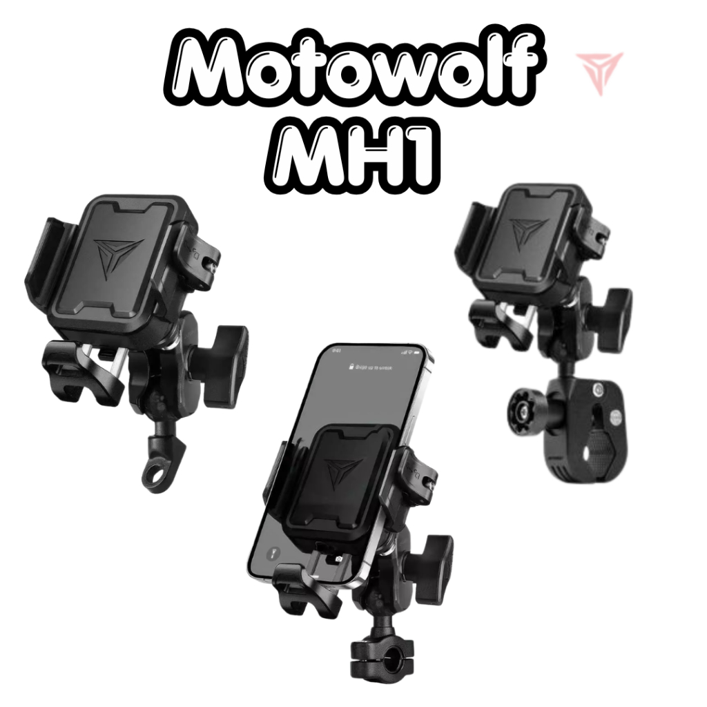 Giá Đỡ Điện Thoại Motowolf Chính Hãng MH1 MH1 Có Tính Nắng Giảm Chấn - Motowolf HCM Chính Hãng