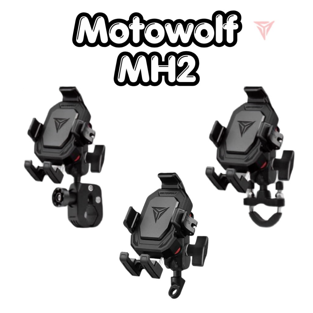 Giá Đỡ Điện Thoại Motowolf MH2 MH2 Có Giảm Chấn Xoay 360 Độ - Motowolf HCM Chính Hãng