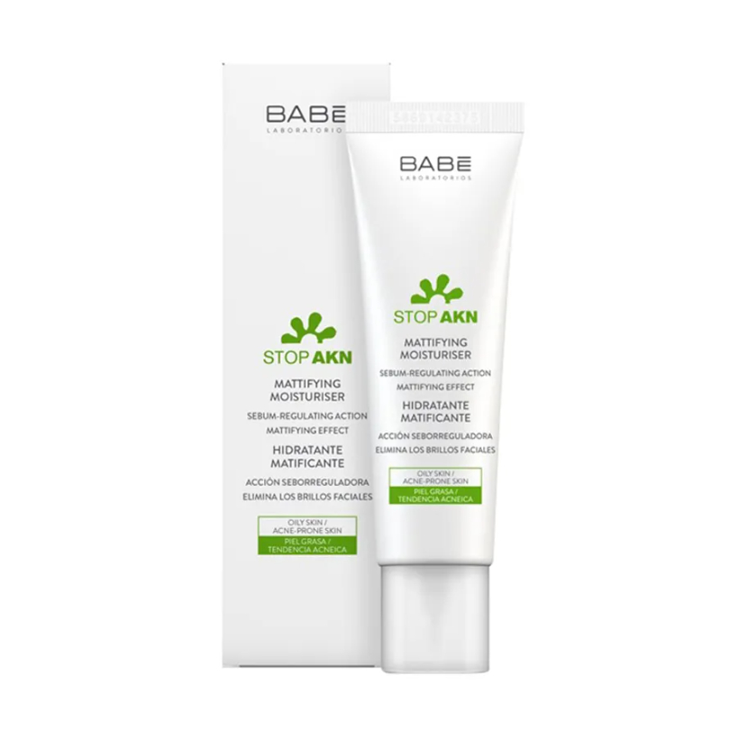 Kem dưỡng Babe Stop AKN Mattifying Moisturiser - Giảm mụn