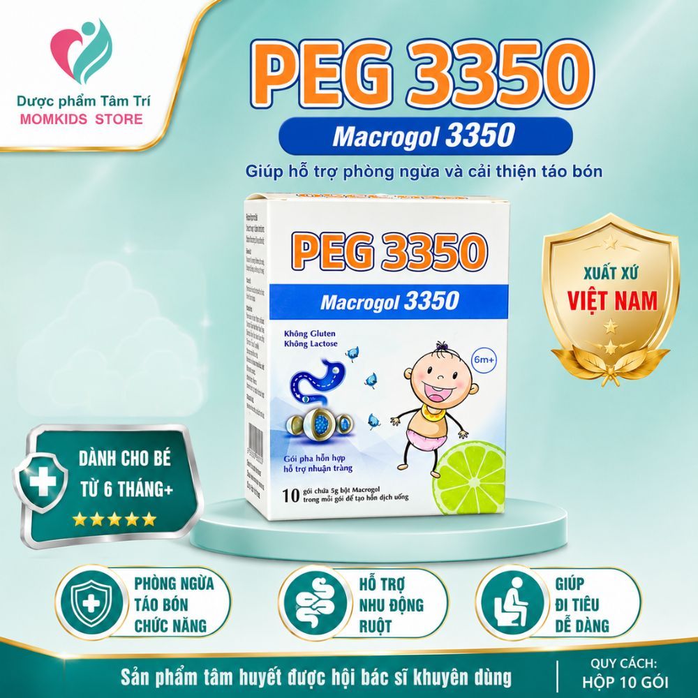 GÓI PHA HỖN HỢP HỖ TRỢ NHUẬN TRÀNG PEG 3350