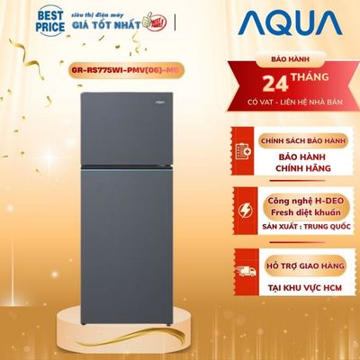 AQR-T518FA(SL) | AQR-TA518FA(SL) | AQR-TA518FA(GL)U1 Tủ lạnh Aqua 455 lít Inverter, DEO Fresh