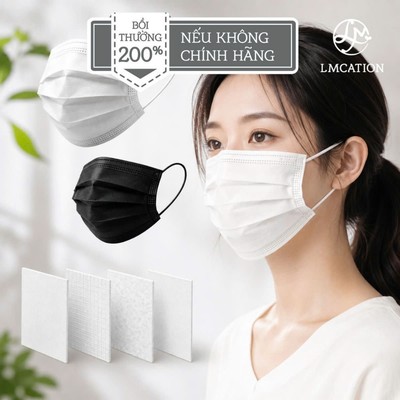 (Tặng kèm quà) Hộp 50 Khẩu Trang Y Tế Kháng Khuẩn