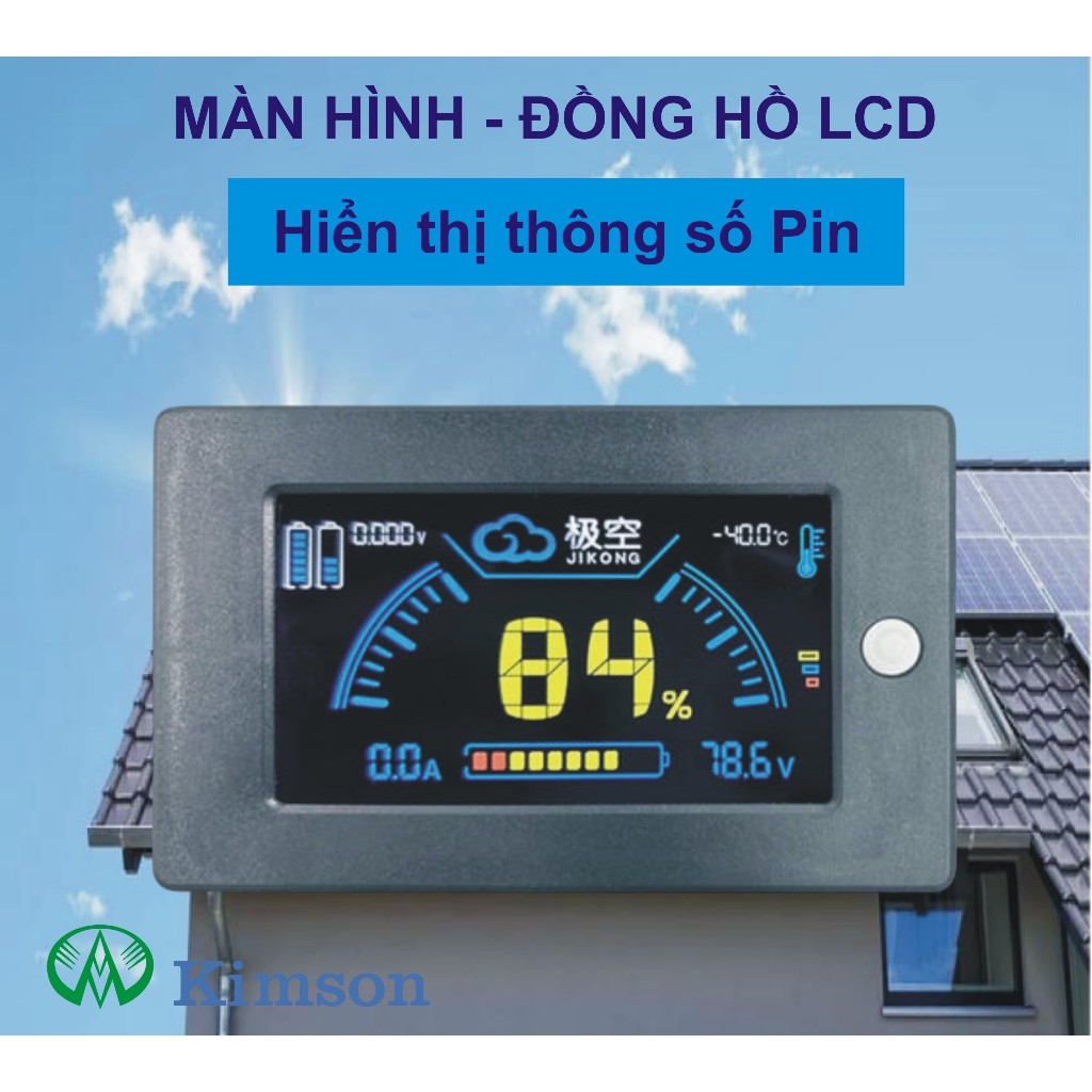 [JK] MÀN HÌNH HIỂN THỊ - ĐỒNG HỒ LCD 3.2 INH DÙNG CHO MẠCH BMS JK. Sản phẩm chính Hãng. C/O, C/Q ĐẦY
