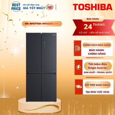 GR-RF677WI-PMV(06)-MG | Tủ lạnh Toshiba Inverter 515 lít Multi Door GR-RF677WI-PMV(06)-MG