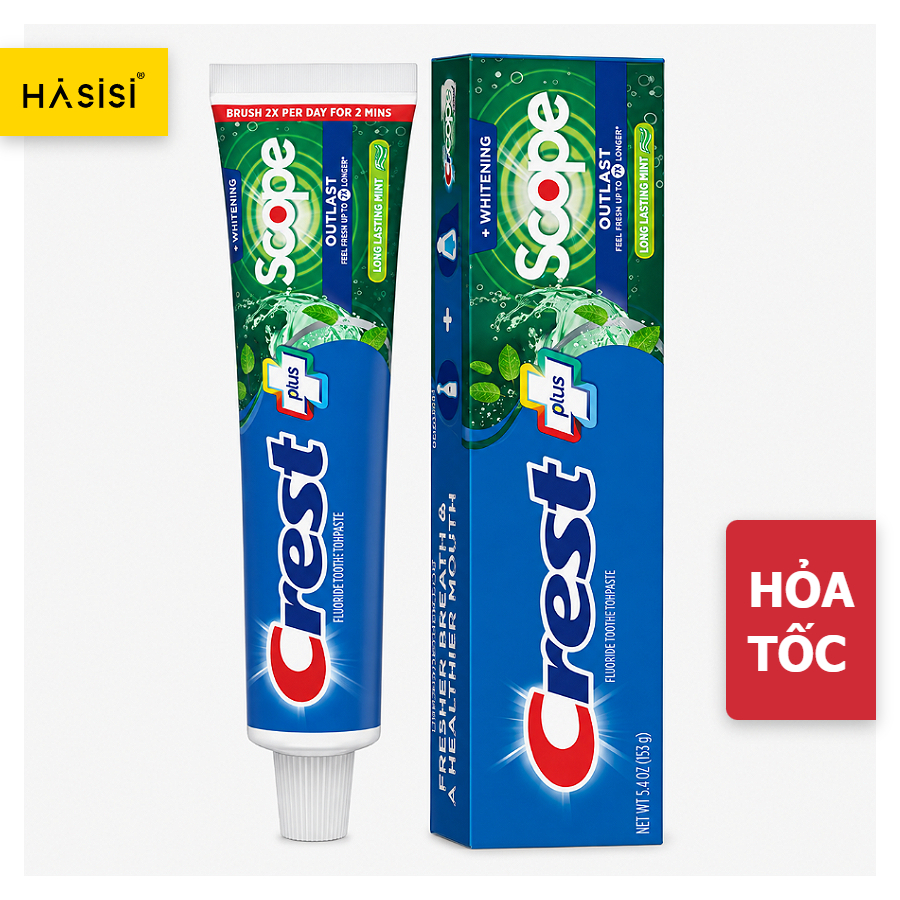 Kem đánh răng CREST 3D White Fluoride Anticavity Toothpaste (USA)/utral /3D Advanced/CREST Complete