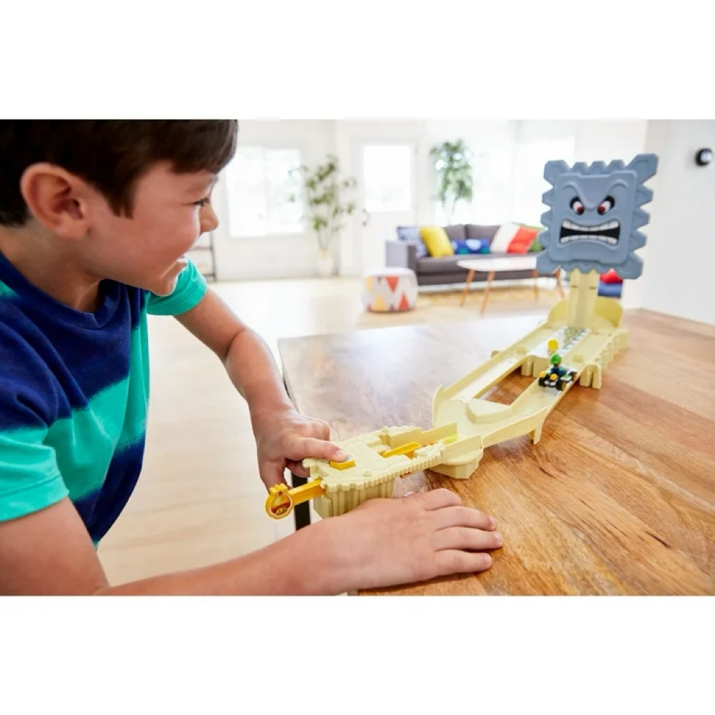 [HCM] Đồ chơi xe & đường đua Hot Wheel Mario Kart ThwompRuins Track Set( tặng kèm 1 xe Hot wheel bất