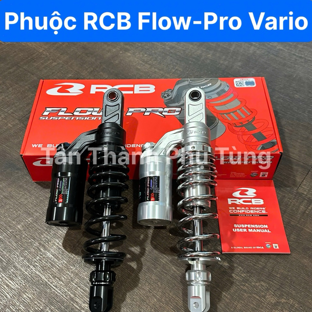 Phuộc RCB Flow-Pro cho xe Vario, Click chính hãng