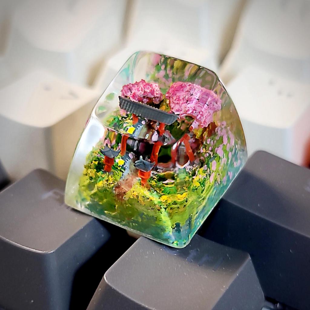 TORI Keycap resin epoxy 3D | SA/ Space bar | Decor bàn phím cơ máy tính