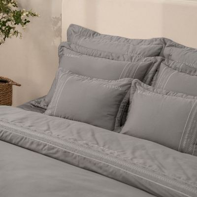 [Everon] Vỏ gối nằm cao cấp Thêu hiện đại sang trọng(nhiều kích thước, chất Modal/Tencel/Coton- BST2027 Những Mảnh Êm)