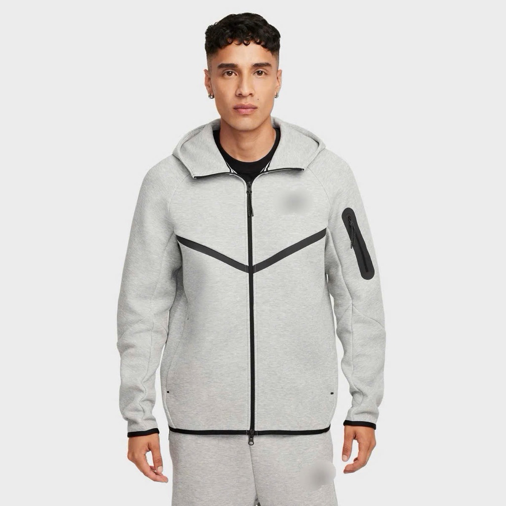 Bộ NJ Tech fleece xám grey v3 vải chính hãng 100%