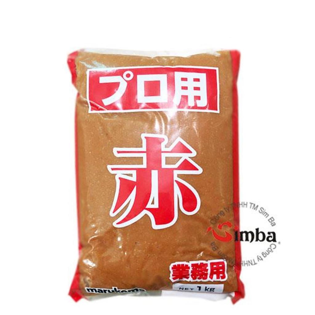 Miso đỏ aka miso {Marukome} Đậu tương lên men - 1kg - MS012
