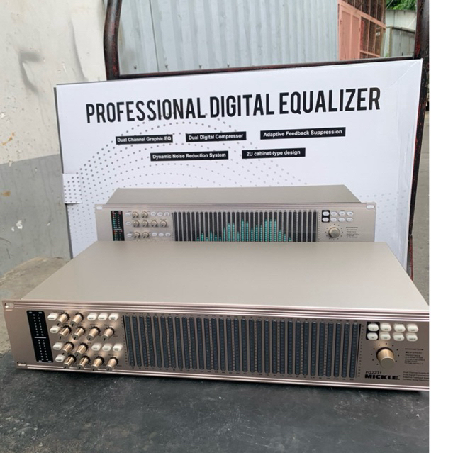Lọc xì Kỹ Thuật Số PQ2231- 31-Band Digital Graphic Equalizer Tích Hợp Công Nghệ Xử Lý Âm Thanh Tiên 