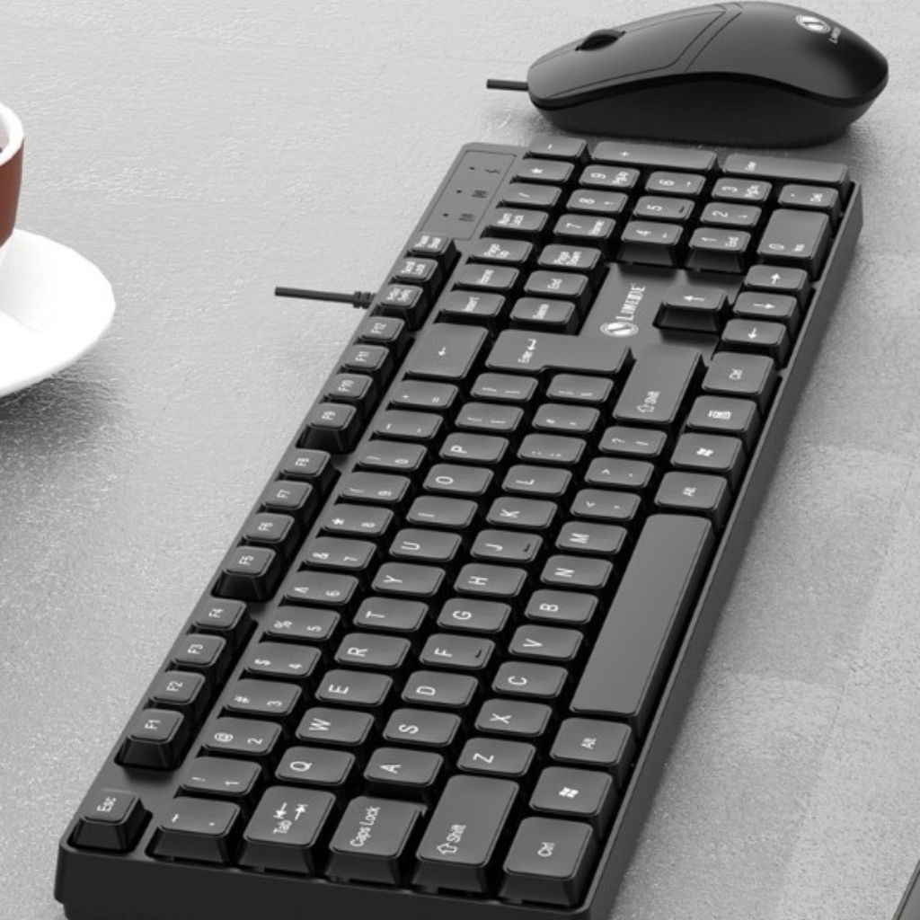 Bàn phím chuột t15 low profile keycap, bàn phím không phát ra tiếng ồn.