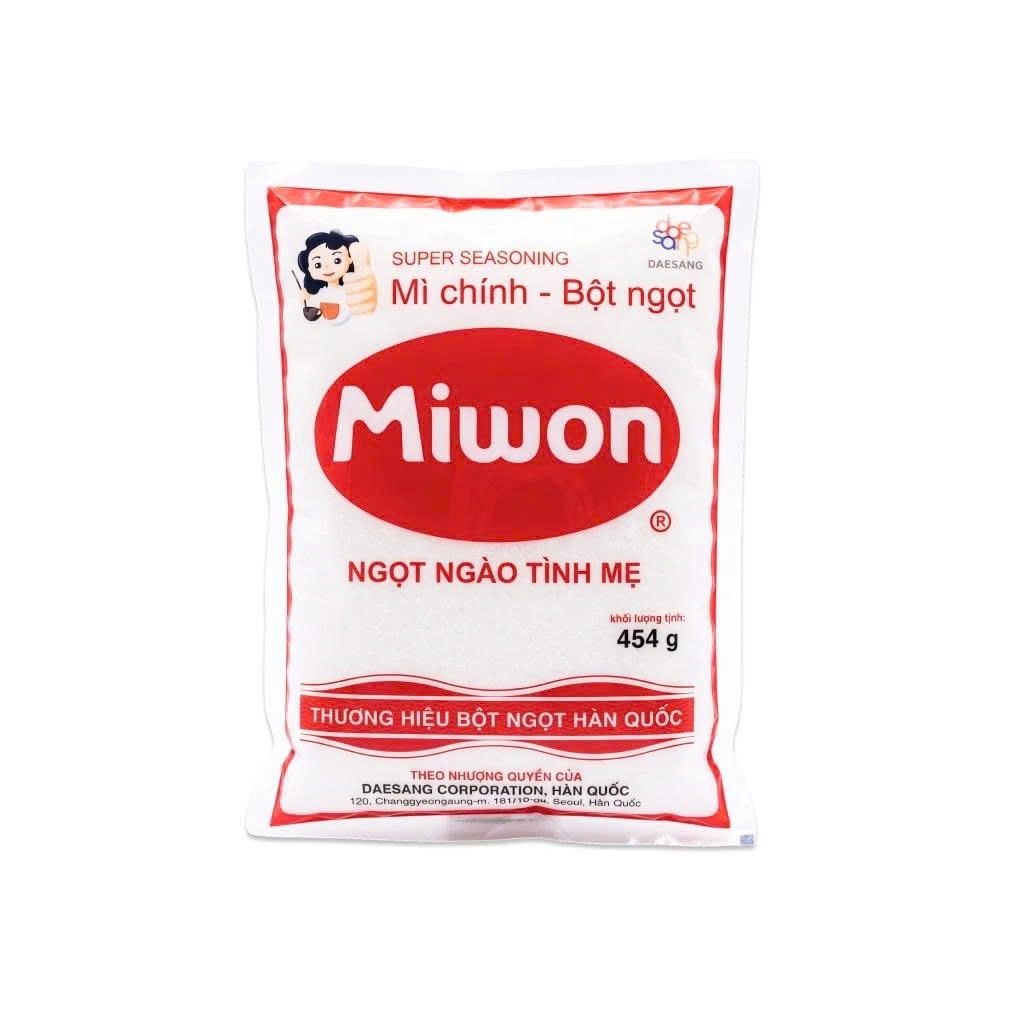 Mì Chính Miwon 454g T40 Hương Vị Nguyên Bản Đậm Đà - Hàng Bưu Điện Việt Nam