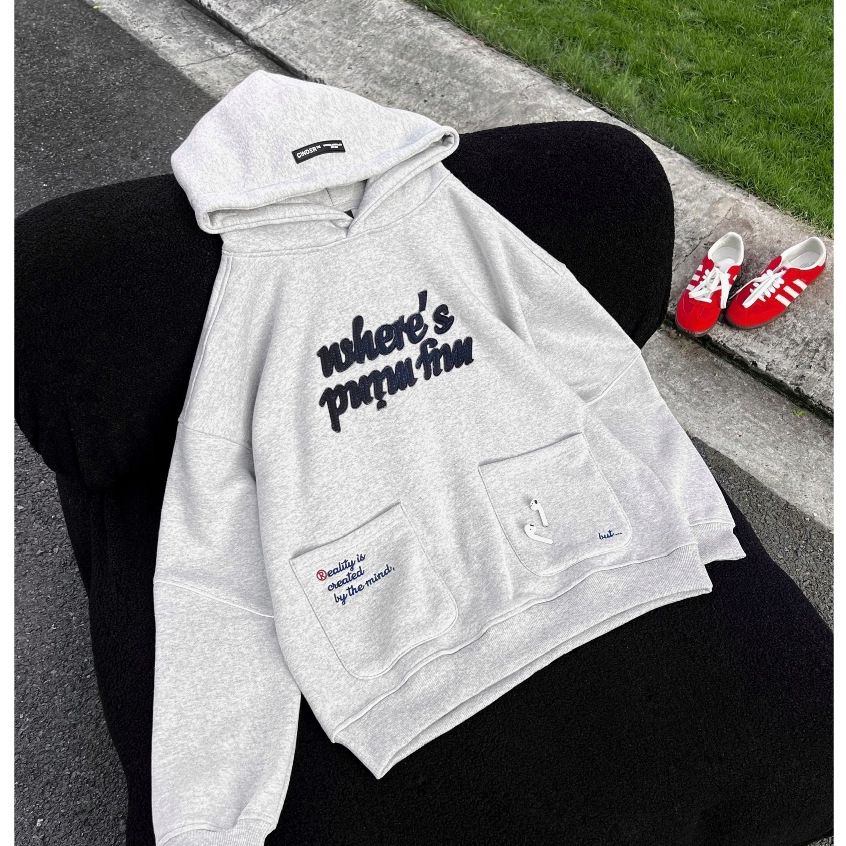 Áo Hoodie Form Rộng MIND Cinder, Áo Khoác Hoodie Local Brand Chính Hãng