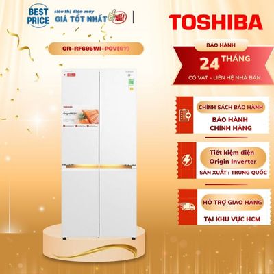 GR-RF695WI-PGV(67) | Tủ Lạnh Toshiba Inverter 535 Lít GR-RF695WI-PGV(67) - Chính Hãng
