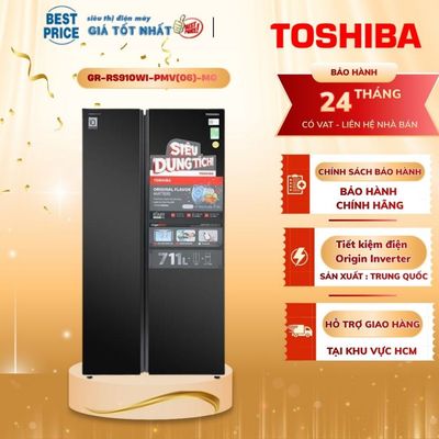 GR-RS910WI-PMV(06)-MG - Tủ lạnh Toshiba Inverter 711 lít GR-RS910WI-PMV(06)-MG - Hàng chính hãng
