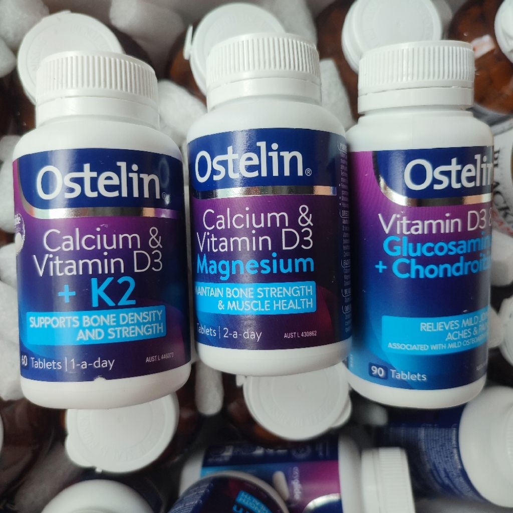 Ostelin calcium d3 k2- Calcium d3 magne- Vitamin D3 + Glucosamine + Chondroitin