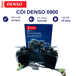 [Chính hãng] Còi sên, Kèn đĩa 12V DENSO , sử dụng cho các dòng xe máy,xe ô tô du lịch