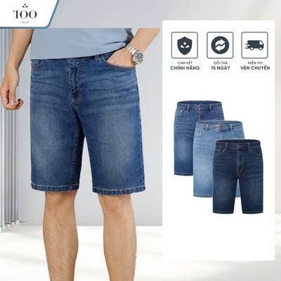 Quần Rin Nam TQQ Q113S Jean Short Mềm Mại Bền Màu Trẻ Trung