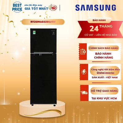 RT25M4032BU/SV Tủ lạnh Samsung 256 lít, Inverter, ngăn đá trên, cấp đông mềm RT25M4032BU/SV