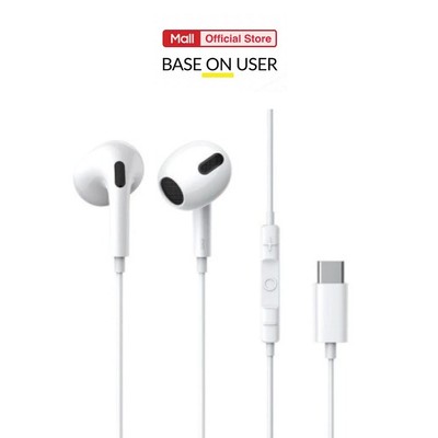 Tai nghe có dây chân cắm Type-C Baseus Encok C17 ,tích hợp Micro dùng cho Android/Oppo/Samsung/IP15/16/17 dài 110cm