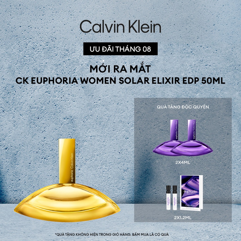 Nước hoa Nữ Calvin Klein Euphoria Women Solar Elixir EDP 50ml