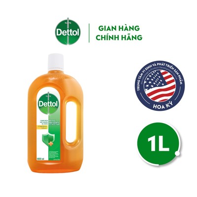 [Livestream] Dung dịch diệt khuẩn khử mùi đa năng Dettol, Chai 1L