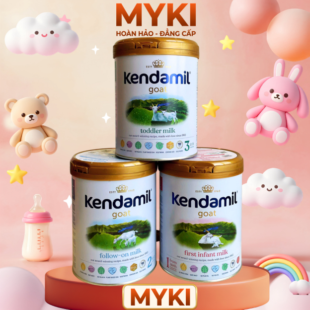 Kendamil Goat 3 800g Sản phẩm Dinh dưỡng Công Thức Kendamil Dê 3 Cho bé - Date 03/2027