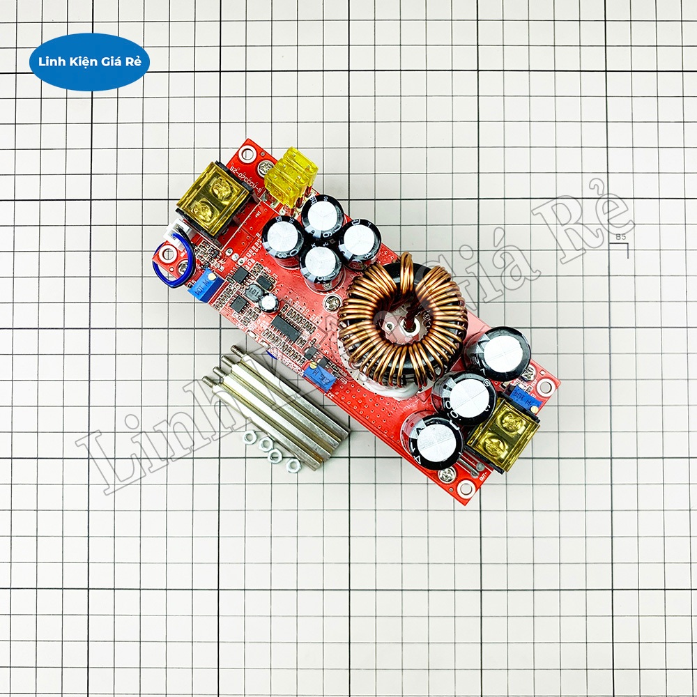 Mạch BOOST Tăng Áp DC-DC, Vào 10-60VDC, Ra 12-83VDC 1200W, 12-90VDC 1500W