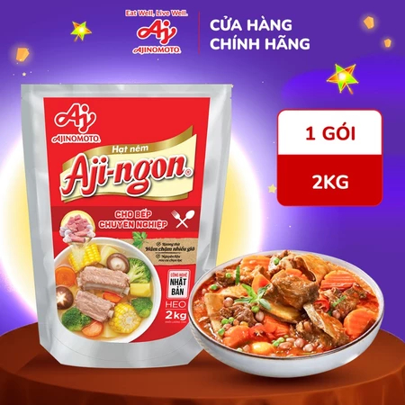 Hạt Nêm Ajinomoto 2kg Hương Vị Ngọt Từ Xương