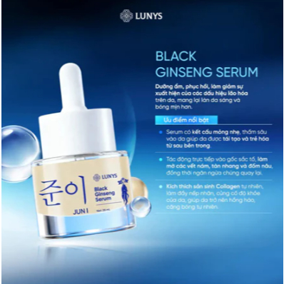 20ml Serum Nhân Sâm Đen Dưỡng Trắng Da ankhang6hcm