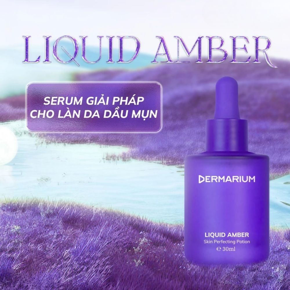 Tinh chất kiềm dầu giảm mụn Dermarium Liquid Amber