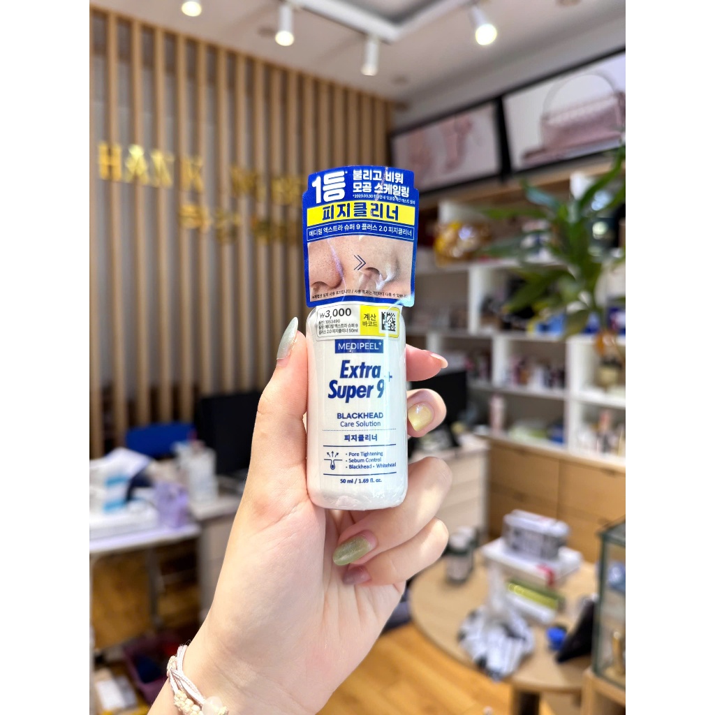 [Medipeel] Dung Dịch Ủ Mụn Đầu Đen Medi-Peel Extra Super 9+ Blackhead Care Solution 50ml