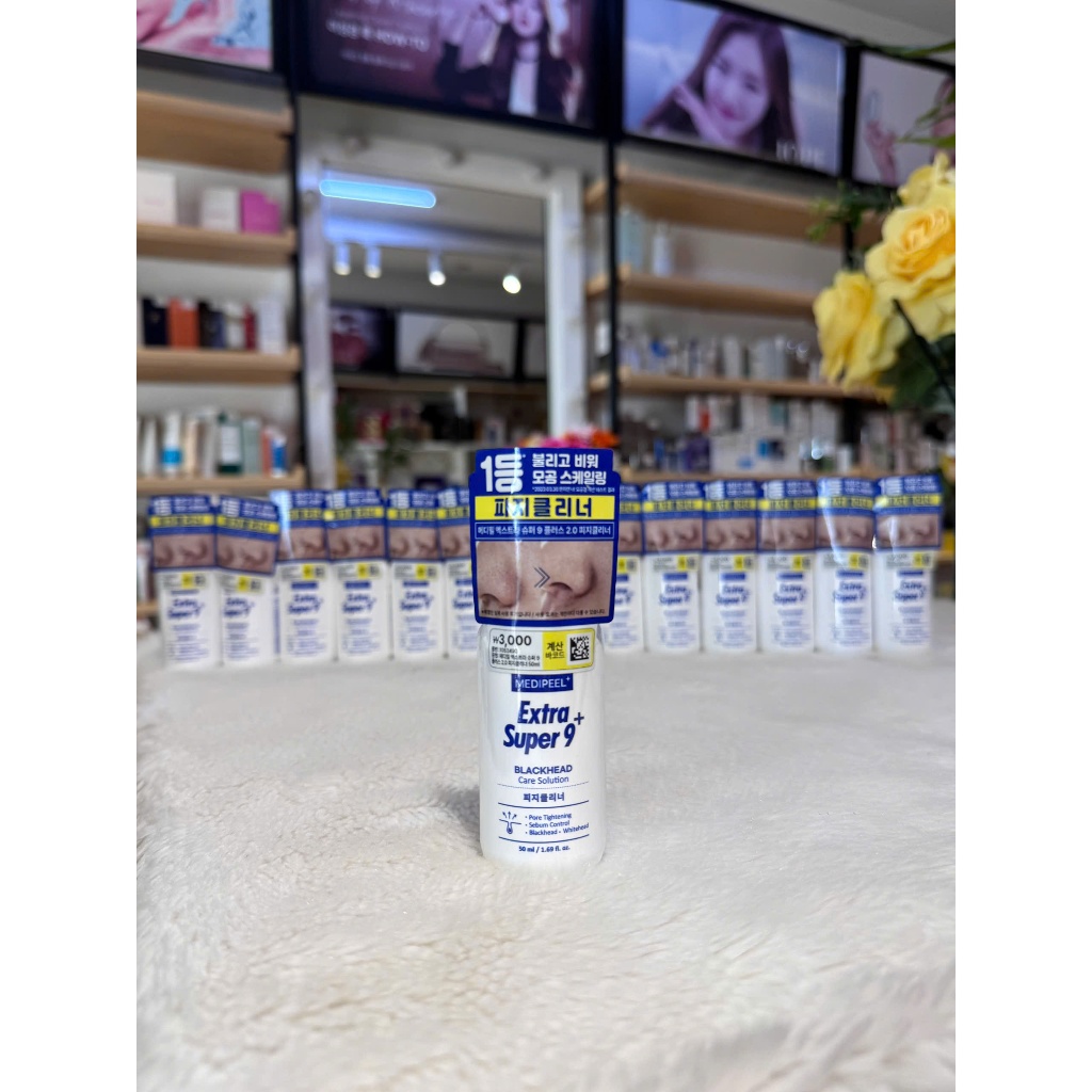 Dung Dịch Ủ Mụn Đầu Đen Medi-Peel Extra Super 9+ Blackhead Care Solution 50ml