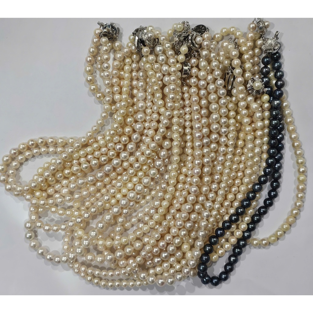 AKOYA dáng Choker hàng si Nhât Bản, chuỗi Akoya thời trang, Akoya cổ điển