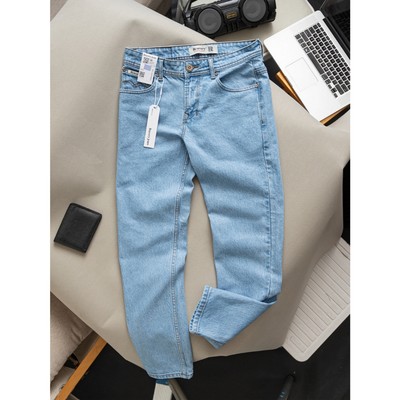 Quần Jeans nam Bravery Premium Cotton Co Giãn, dày dặn thoáng mát, phom ống đứng, không ôm