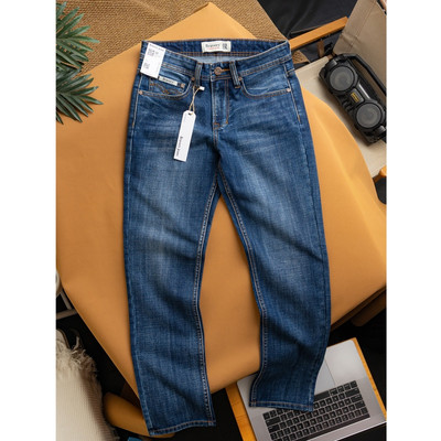 Quần Jean nam Blue Commend Cotton Co Giãn thời trang trẻ trung, thoáng mát, phom ống đứng - Bravery