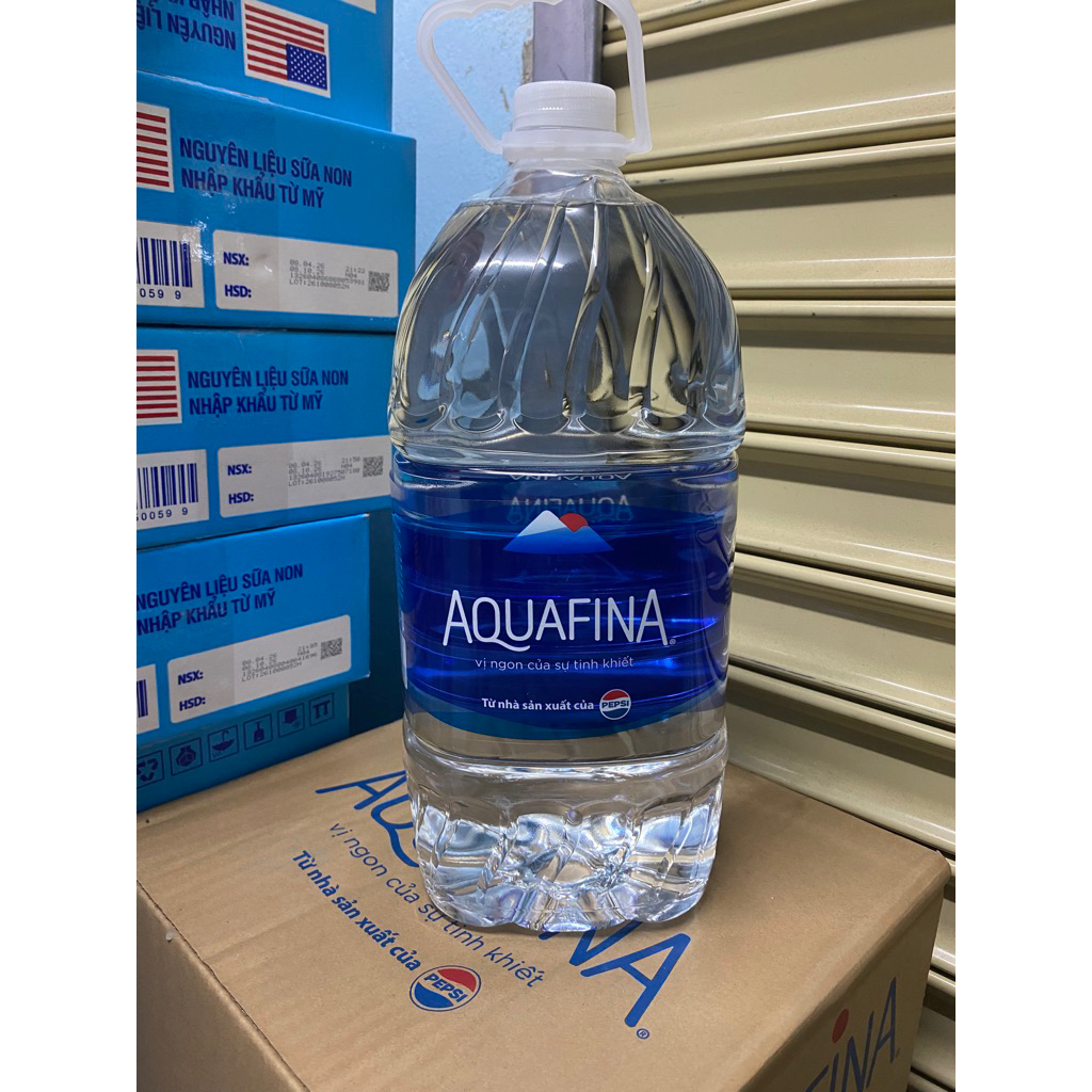 (HỎA TỐC )NƯỚC SUỐI AQUAFINA BÌNH 5 LÍT