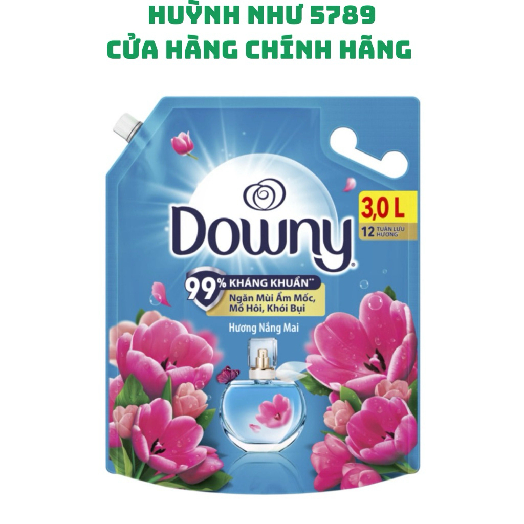 [HUỲNH_NHƯ 5789]<Dung tích 3000ml>Nước xả vải Downy hương nắng mai