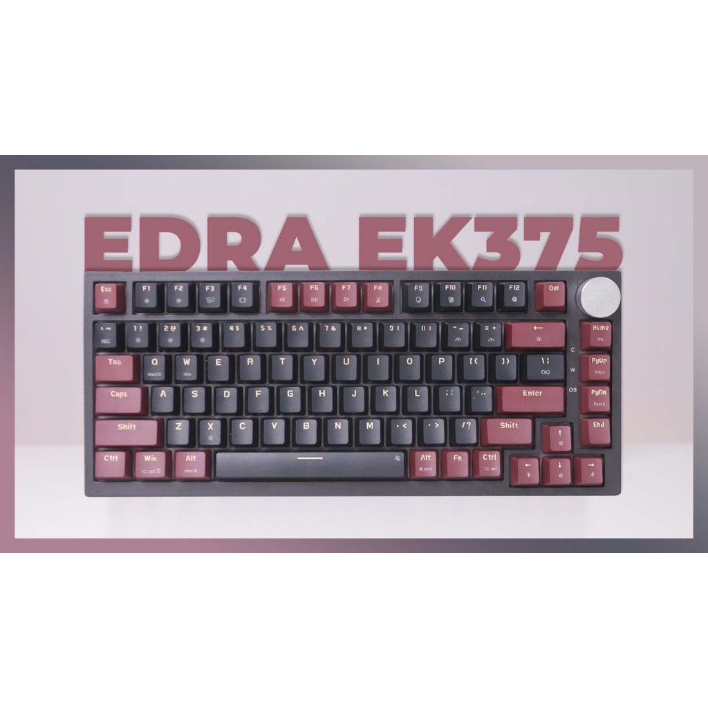 EDRA EK375 - Alpha (Red + Black) new 99%