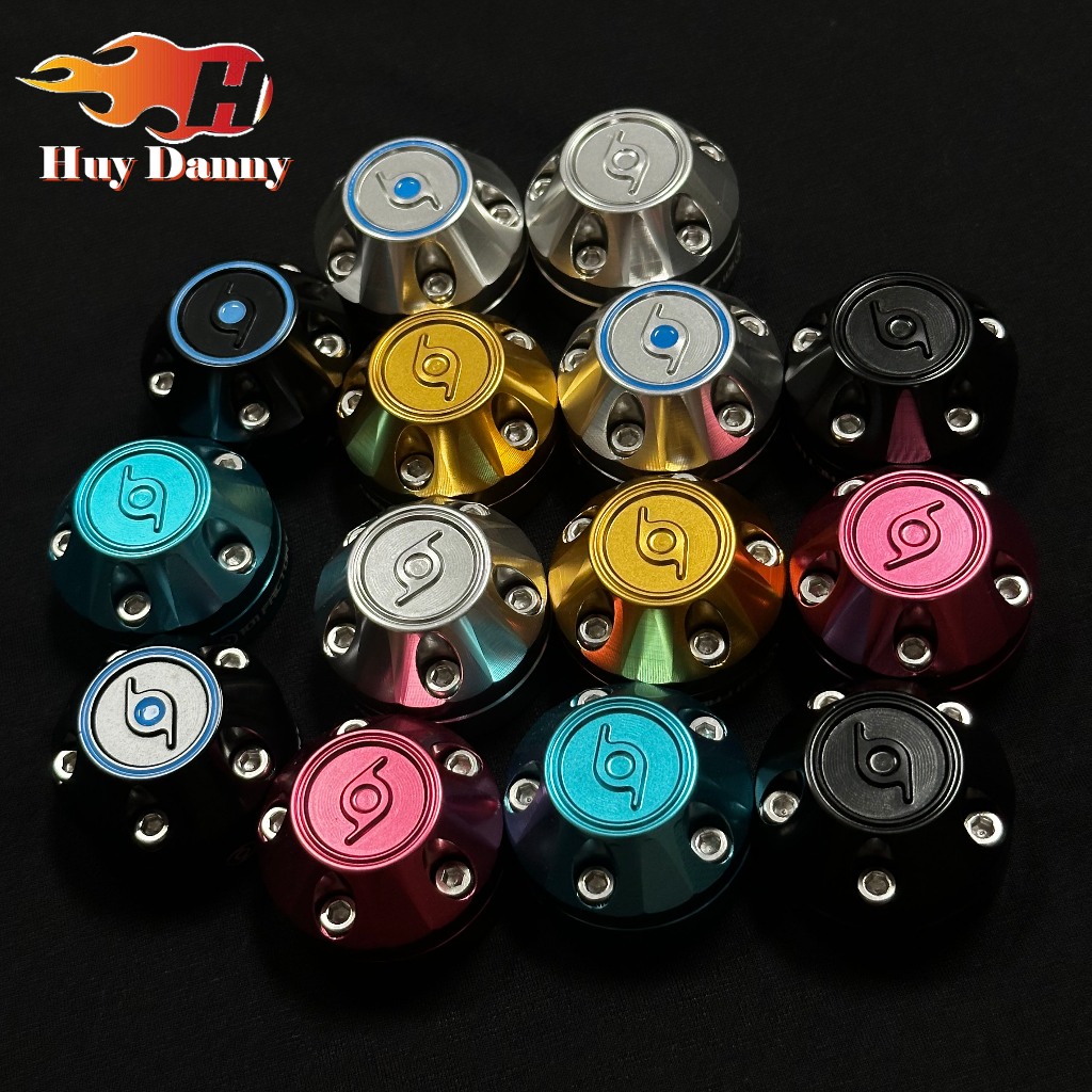 Cặp gù nhôm CNC Diamond logo 1o1 Factory cho các loại xe
