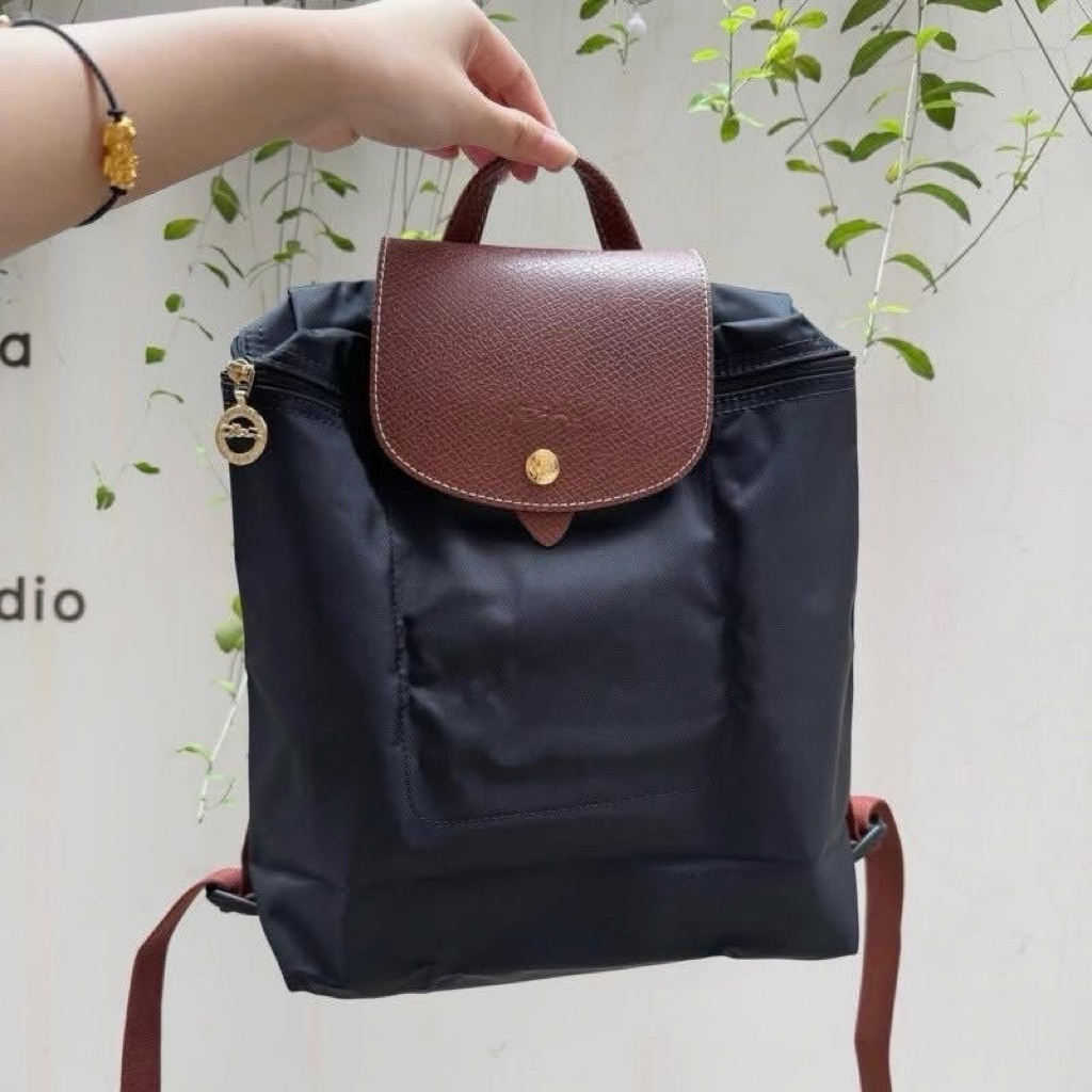 [CHÍNH HÃNG] Balo Longchamp original size 28x26 vừa laptop 13inch