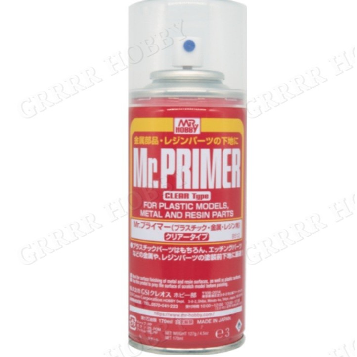 Sơn lót MR HOBBY - Sơn lót kim loại Mr Metal Primer-R cho bề mặt kim loại