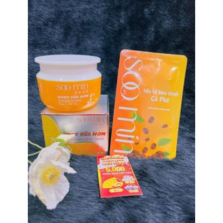 (Tặng Quà) KEM BODY SỮA NON SOO MIN hay KEM BODY SOO MIN giúp dưỡng trắng da body cấp tốc, phục hồi da Chính Hãng