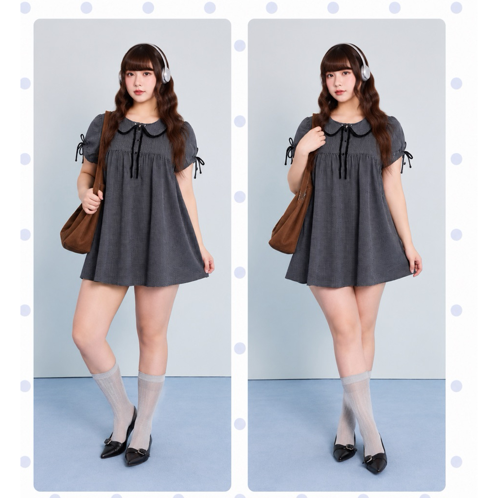 LASSIE BIGSIZE| Đầm babydoll Bigsize (70-100kg) mùa hè cho nữ -LOLITA DRESS