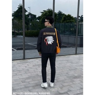 Áo khoác gió Fedi&Dsqua6ed2 Bản Basic in logo Boy Bugs Mặc Thu Đông Nam Nữ Chất Đẹp Lên Form Siêu Đỉnh