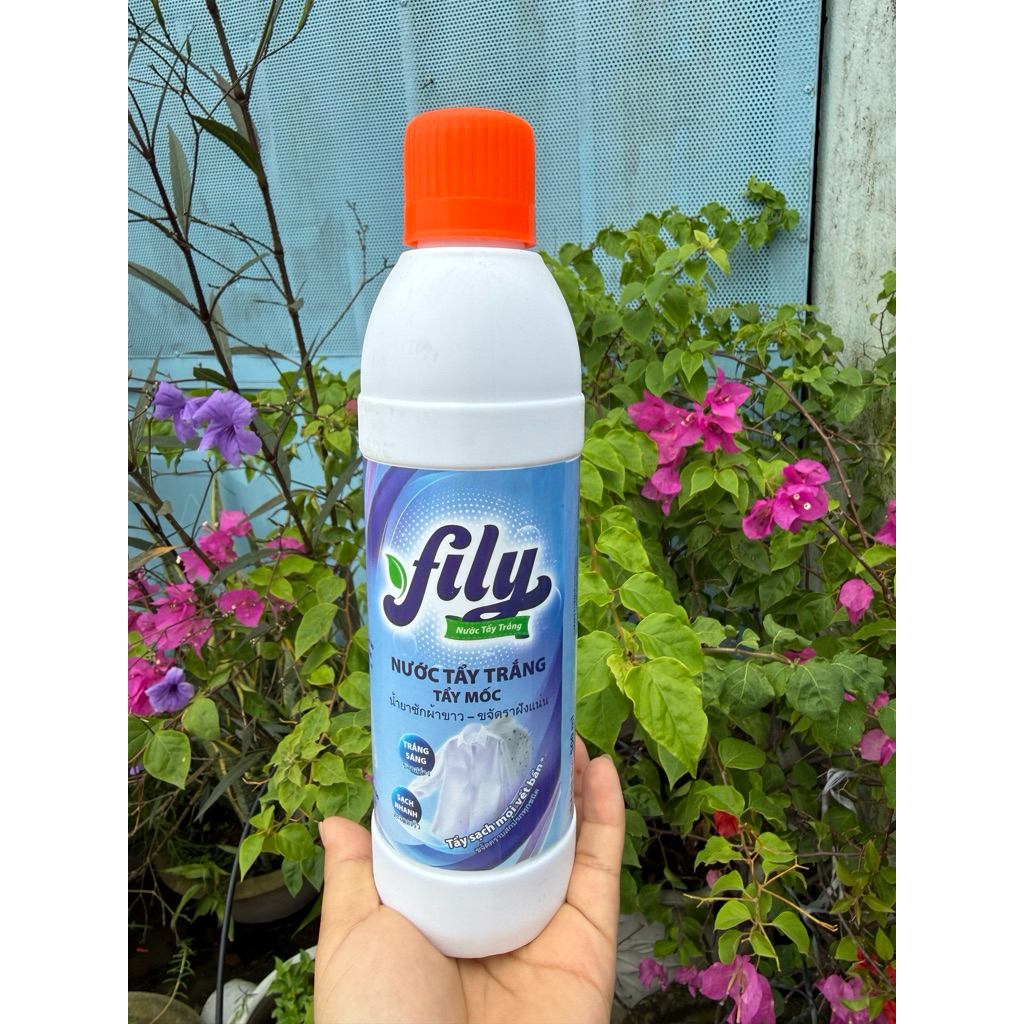 NƯỚC TẨY MỐC QUẦN ÁO, FILY MAX CHAI 500ml CHUYÊN GIA TẨY Ố MÀU