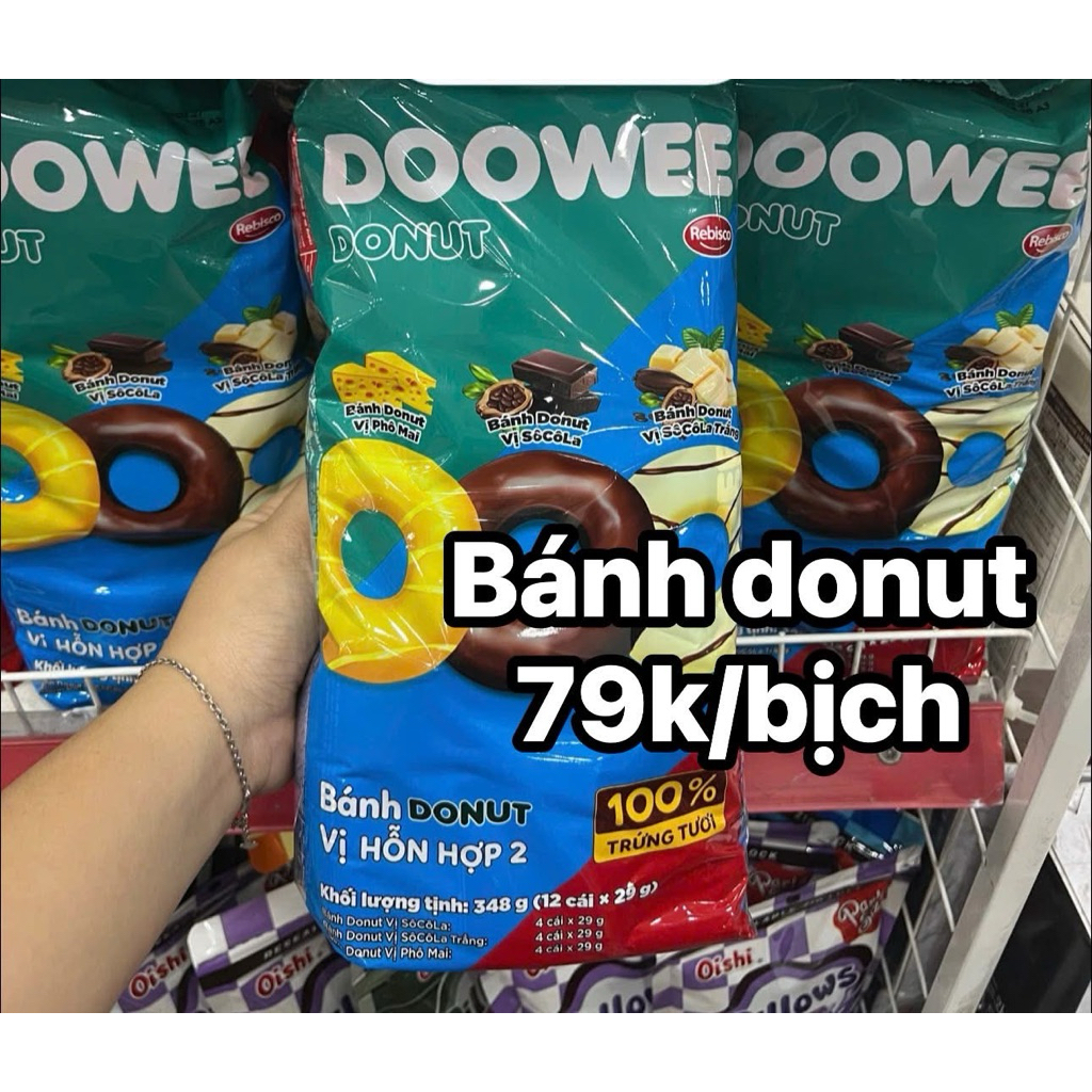bánh donut Doowee