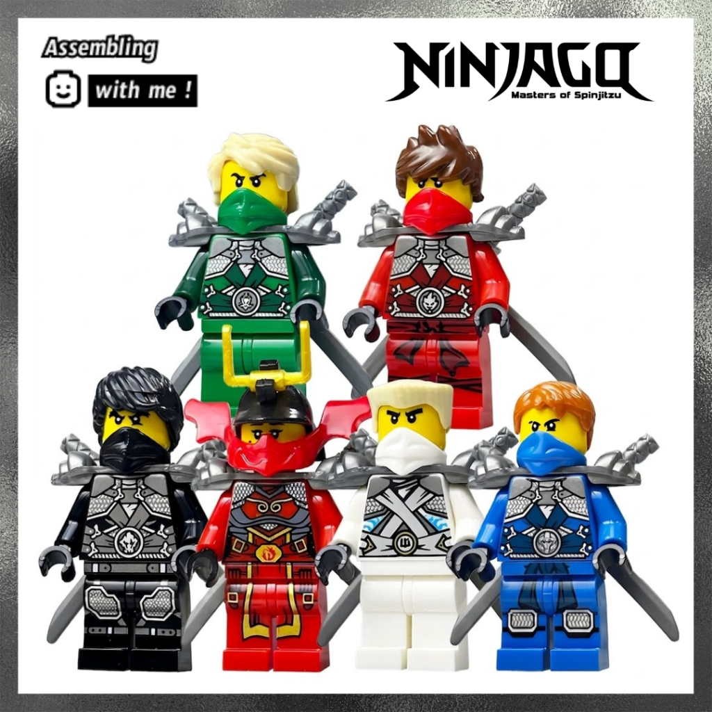 Đồ chơi lắp ráp Minifigures Ninjago Season 3 - Stone Armor - Các chiến binh Ninjago huyền thoại
